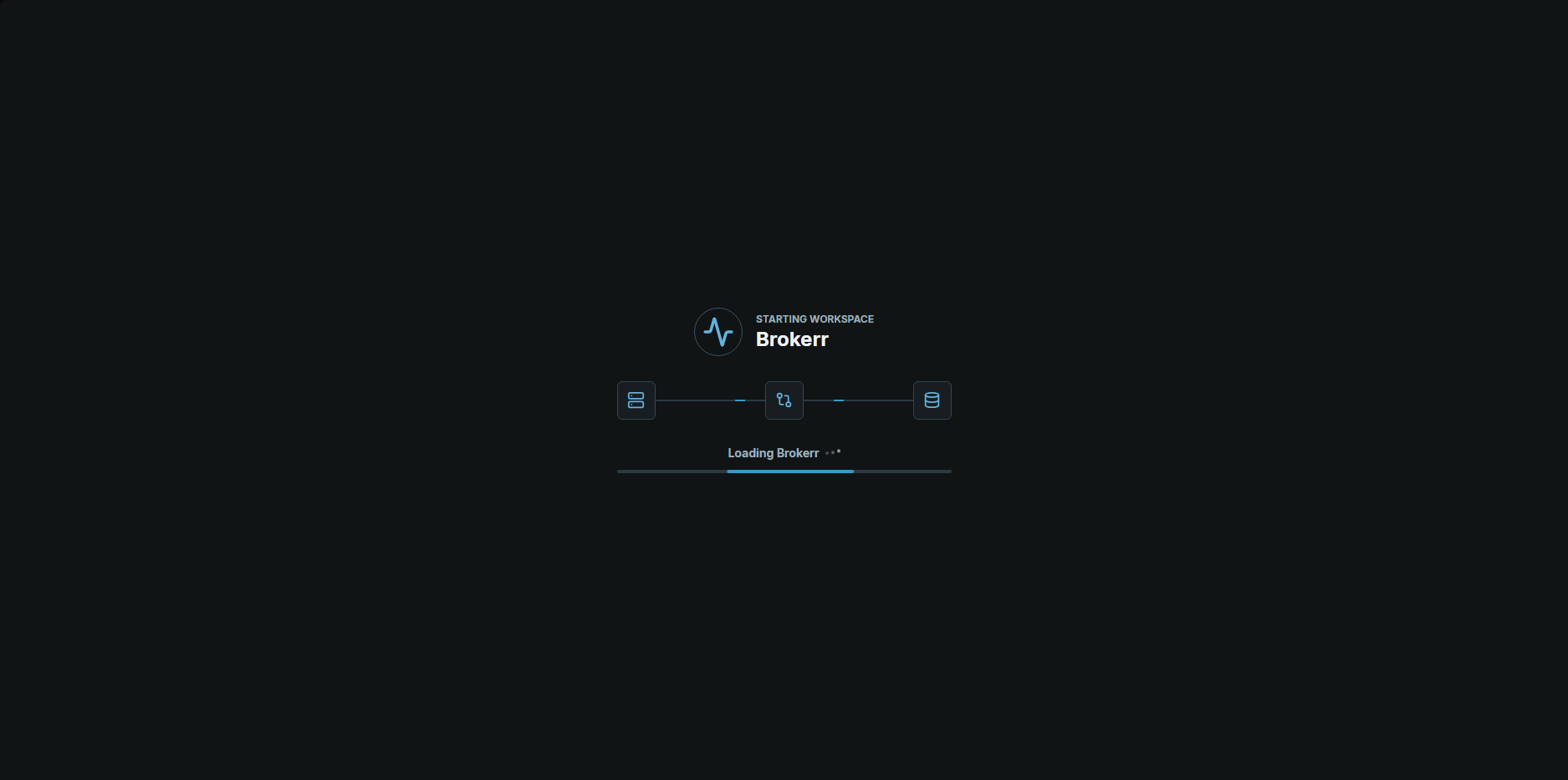 Brokerr loading screen
